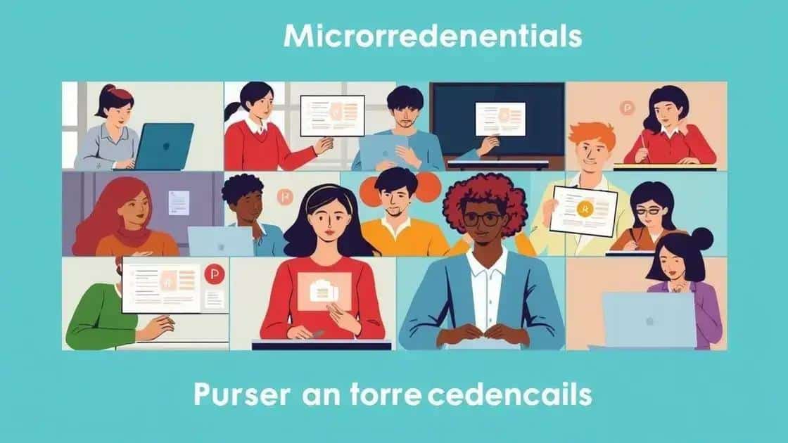Benefits of pursuing microcredentials