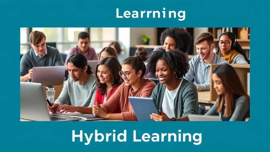 Benefits of hybrid learning for students