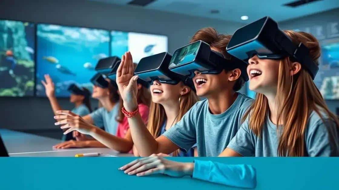Benefits of VR for immersive learning