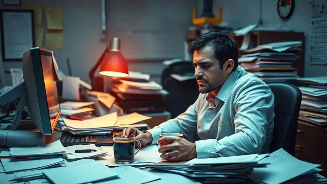 Identifying signs of burnout in employees