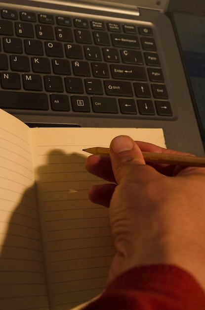 A close-up shot of a person's hands editing text on a laptop, with a split screen showing AI-generated content on one side and human-edited content on the other, illustrating the process of improving AI content.