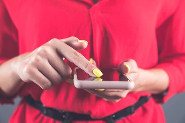 A close-up shot of a person's hands playing a fast-paced mobile game on a smartphone, with a seamless and lag-free experience, illustrating the benefits of 5G connectivity of mobile gaming in areas with solid digital infrastructure.