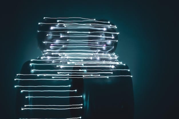 A conceptual image showing a complex algorithm intertwined with legal documents, symbolizing the challenge of regulating AI technology.