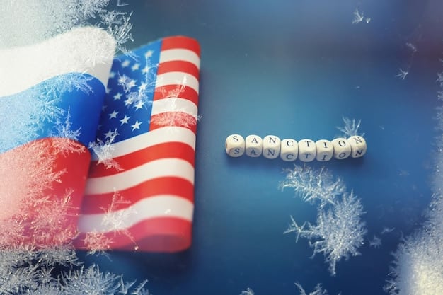 A gavell hitting its block with the united states flag in the back blurred and crypto currency symbols floating above, demonstrating the regulations involved in the crypto sphere.