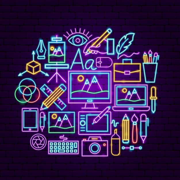 A digital illustration depicting various tools andicons associated with storytelling. The icons include a pen writing a story, a film reelplaying a narrative, a speech bubble representing dialogue, and a heart symbolizingemotional connection. The background shows a network of connected nodes,indicating the sharing and spread of stories through social media.