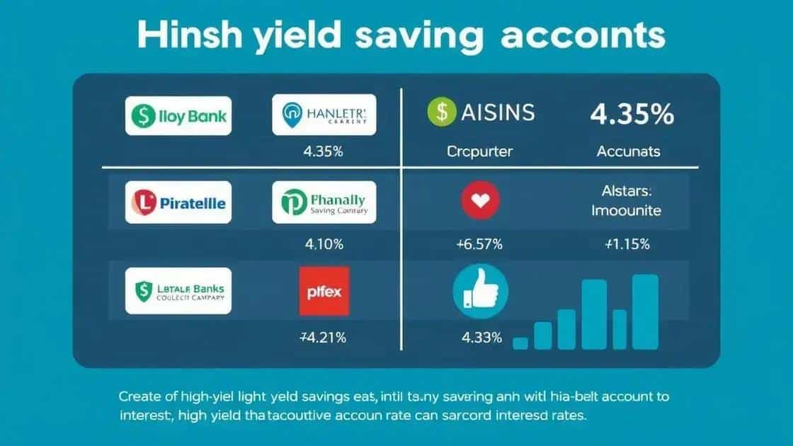 Comparing top accounts with 4.35% rates