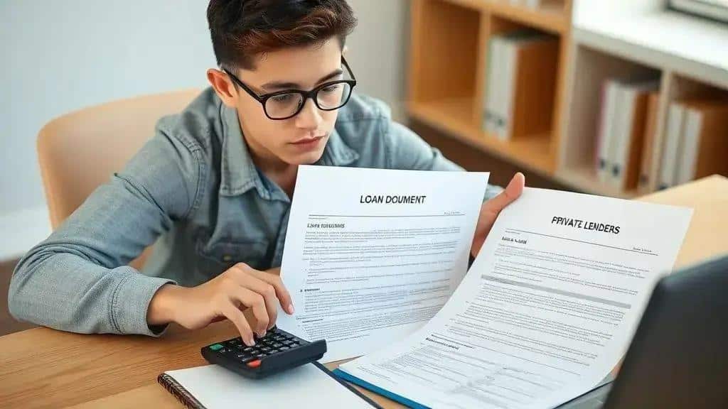 Comparison between federal and private loans Comparison between federal and private loans