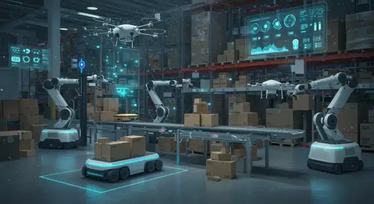 Advanced robotics transforming U.S. logistics operations