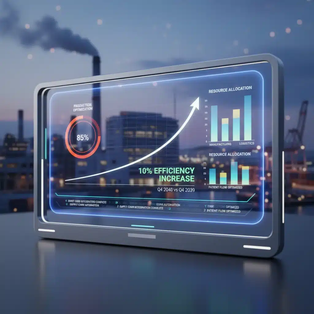 Predictive Analytics 2026: Boosting Operational Efficiency by 10% Across U.S. Sectors