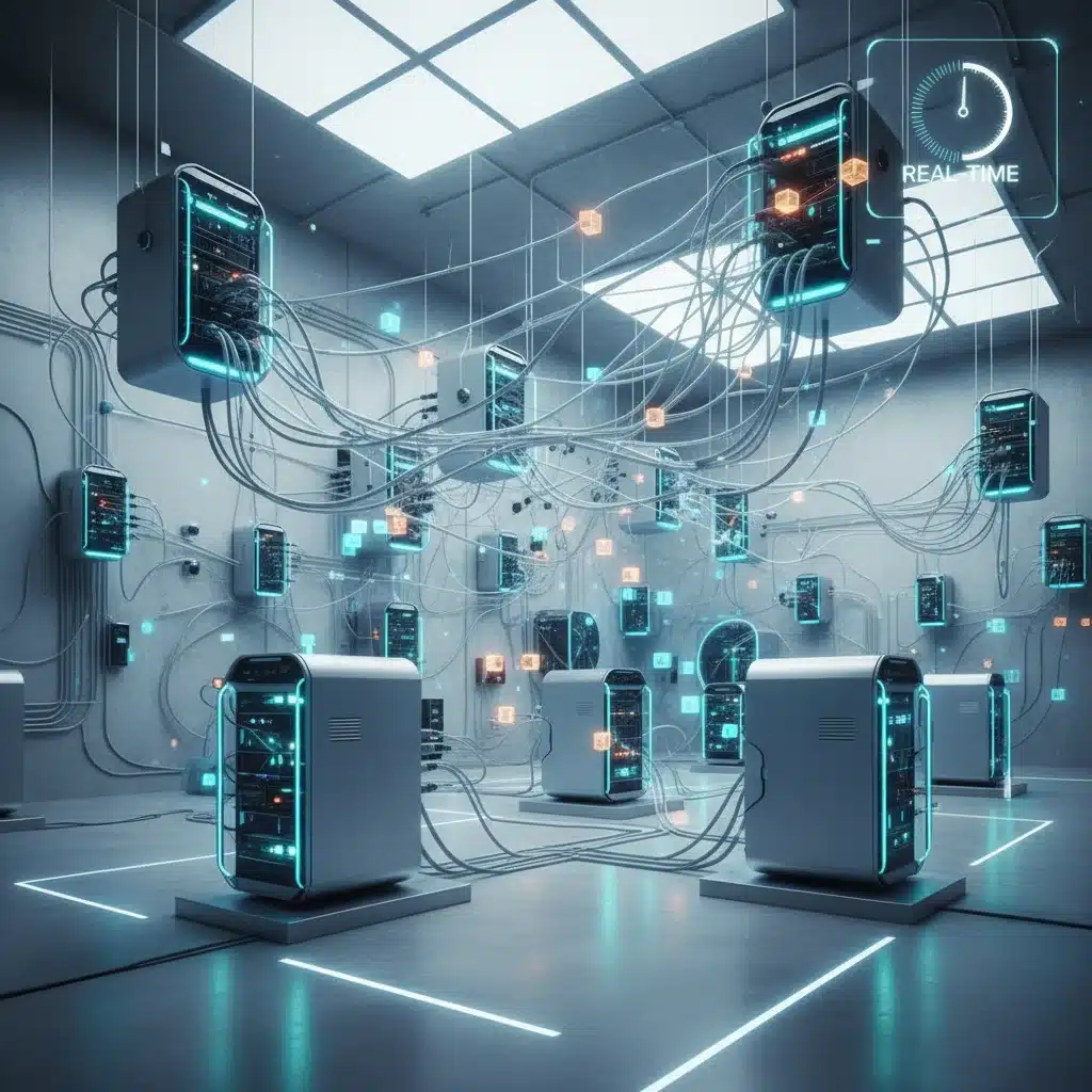 Distributed edge computing infrastructure with data processing units