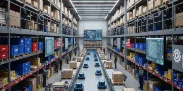 Autonomous mobile robots optimizing warehouse operations for cost reduction