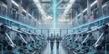 Smart devices optimizing US manufacturing operations for cost reduction