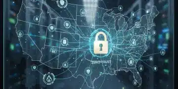 Zero Trust Architecture implementation roadmap for US enterprises with security icons