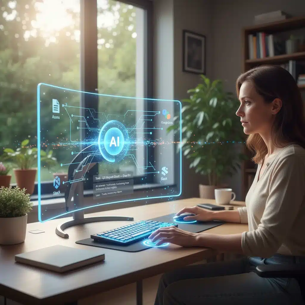 AI assistant integrating into remote workflow