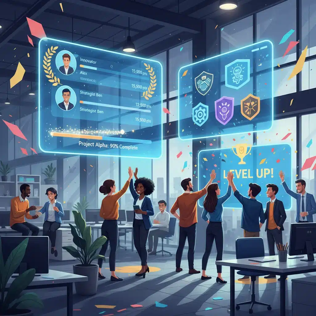 Gamification at Work: Boosting Employee Engagement in Tech Firms