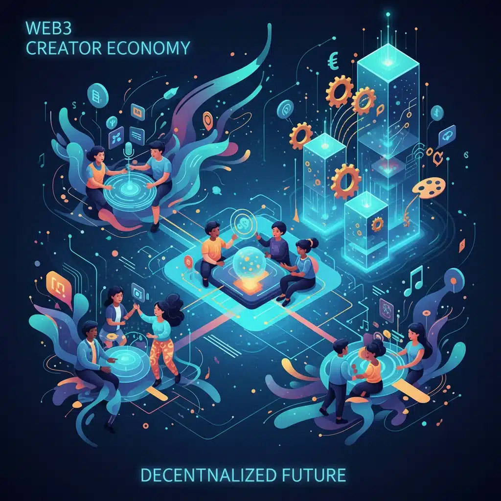 Decentralized communities and creator economy in Web3 social media